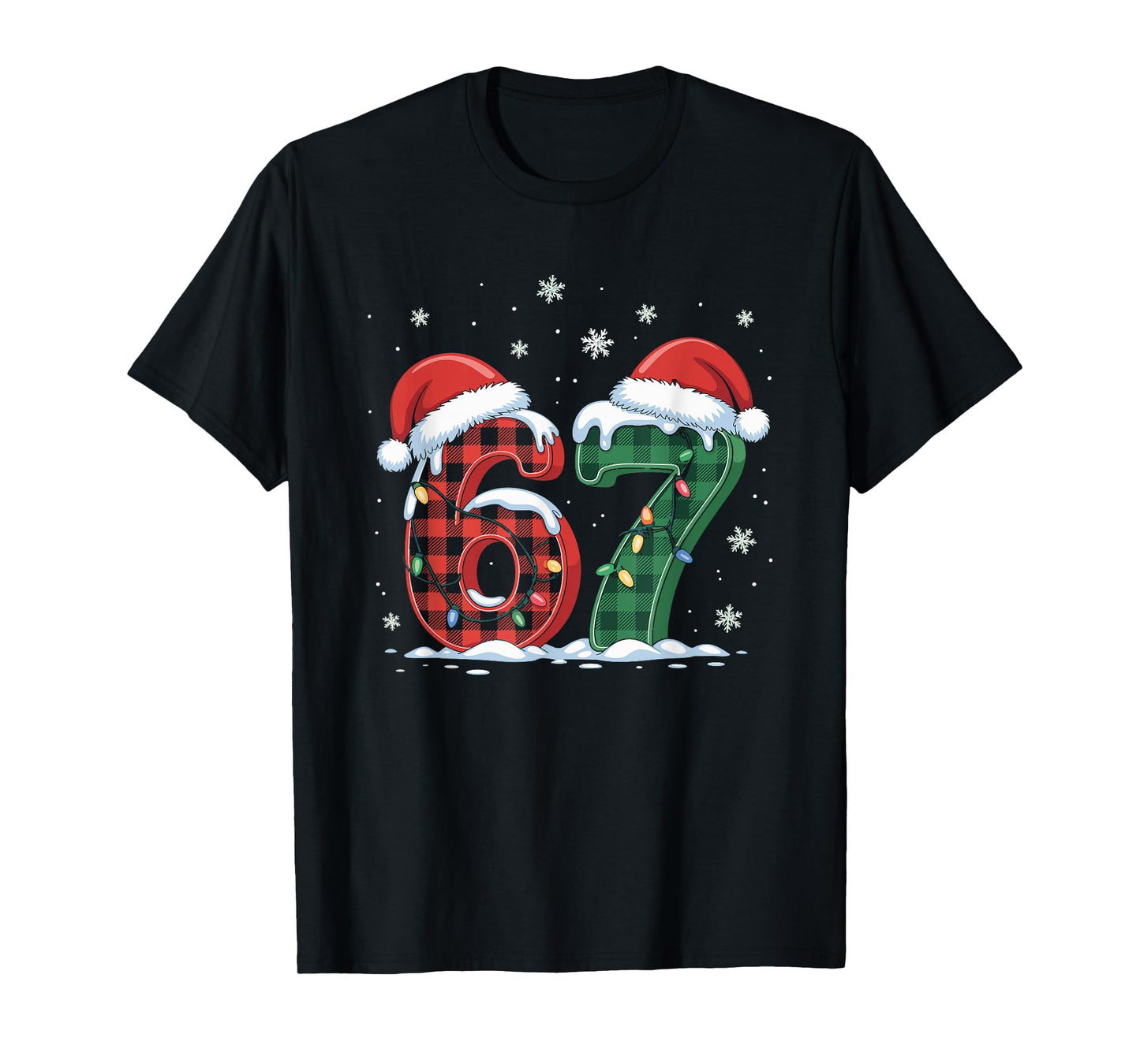 67 Christmas Pajamas Xmas Holiday Number 67 T-Shirt