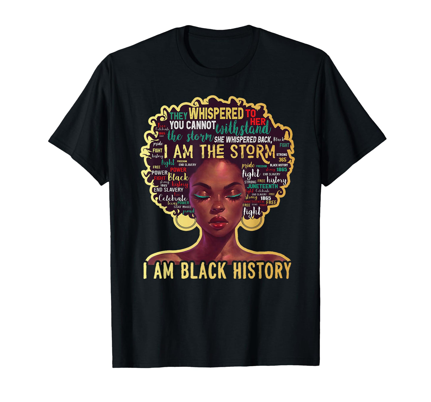 I'm Black History Shirts for Women African American Women T-Shirt