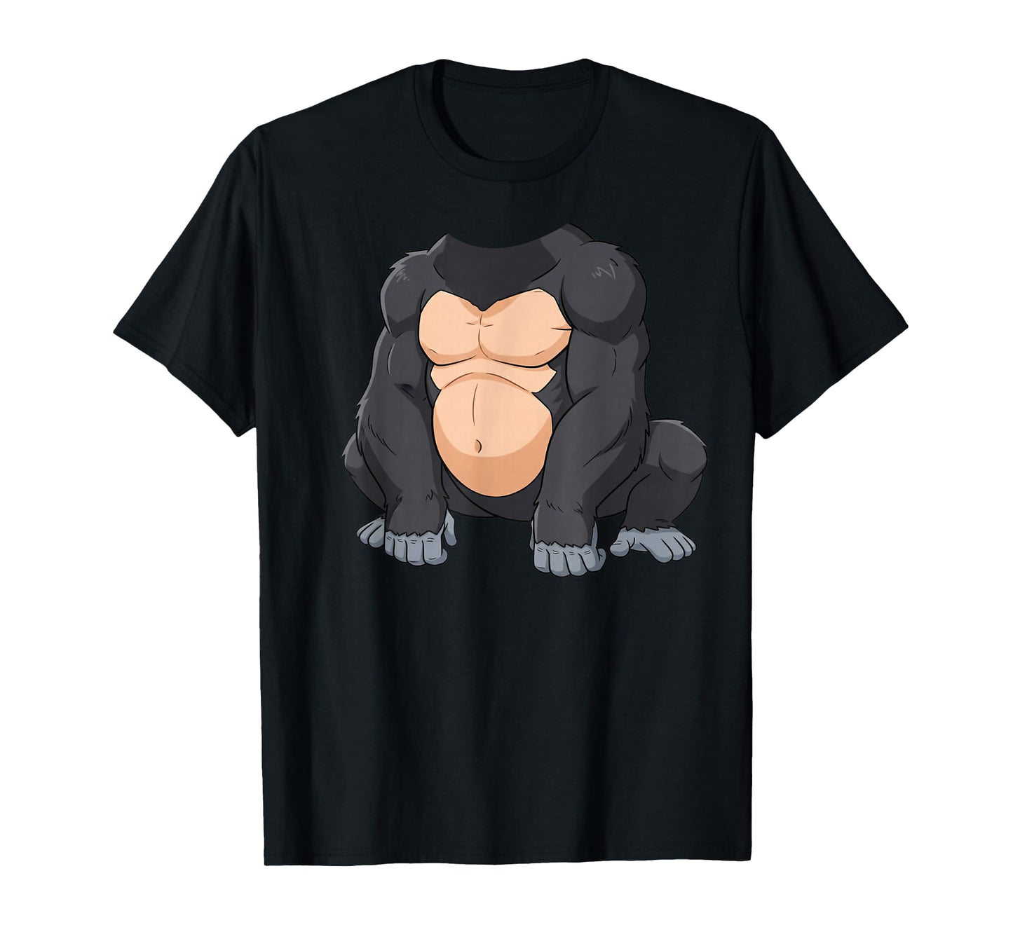 Funny Gorilla Body Costume Gorillas Gifts for Men Women Kid T-Shirt