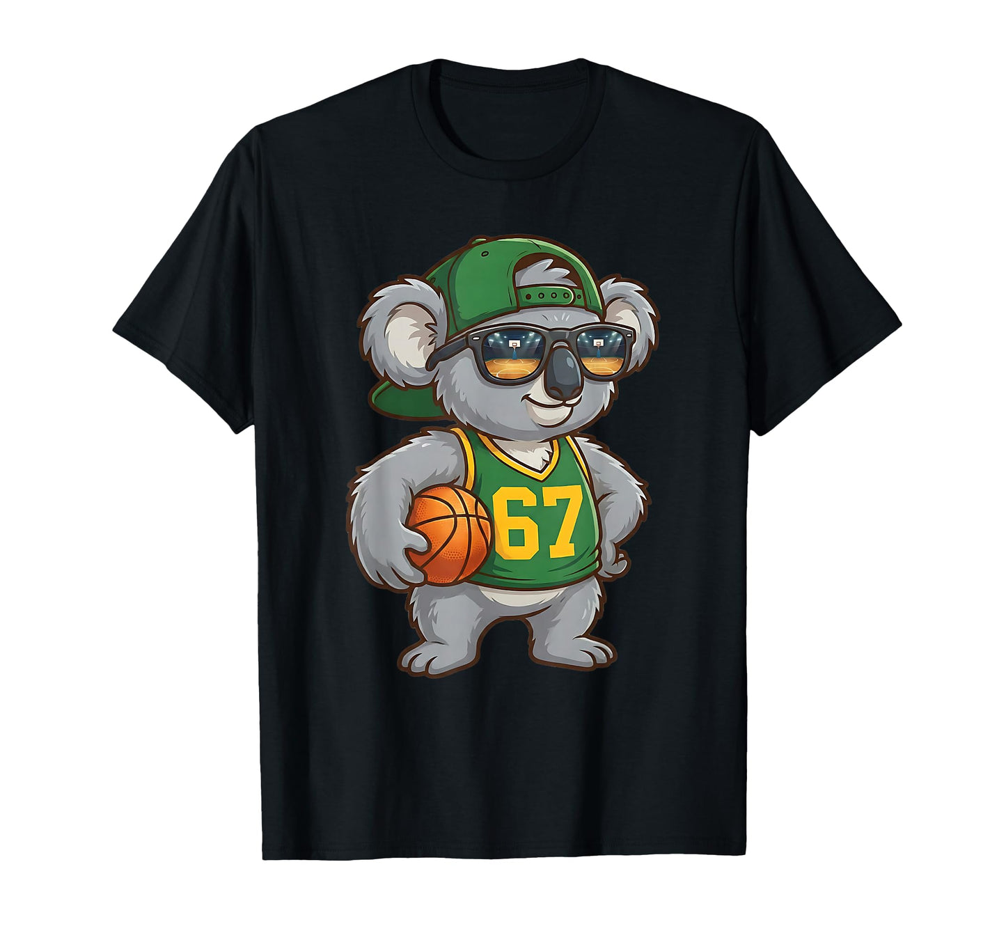 Koala Basketball 67 Gen Alpha Slang Sports Men Boys Kids T-Shirt