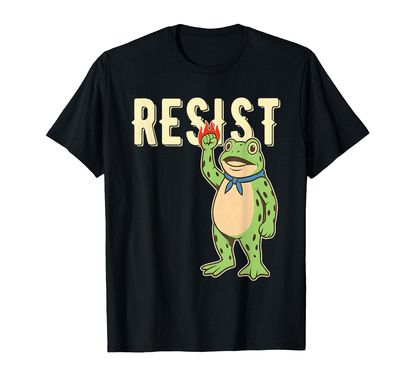 Resist Frog Protest Resistance Political Anti-Trump T-Shirt