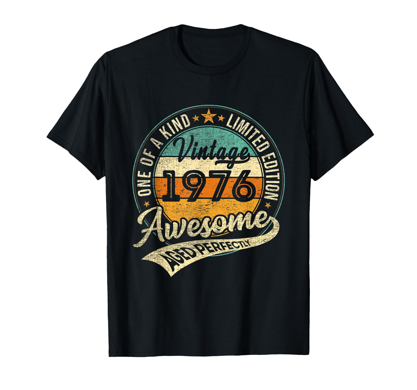 Vintage 1976 Limited Edition 50 Year Old Gifts 50th Birthday T-Shirt