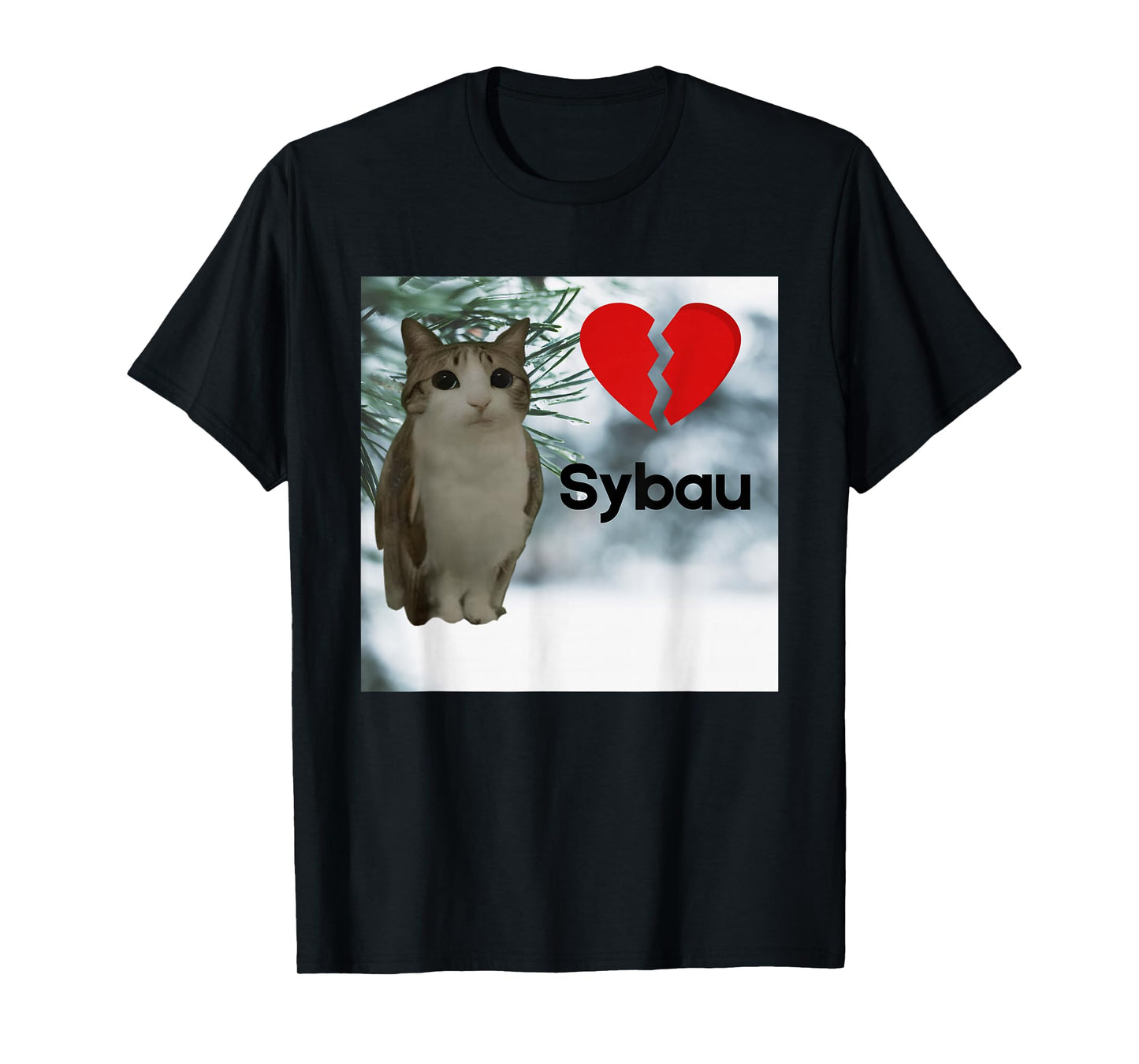Meowl Meme Cat Owl Sybau Cursed Memes Brainrot Memes Dank T-Shirt