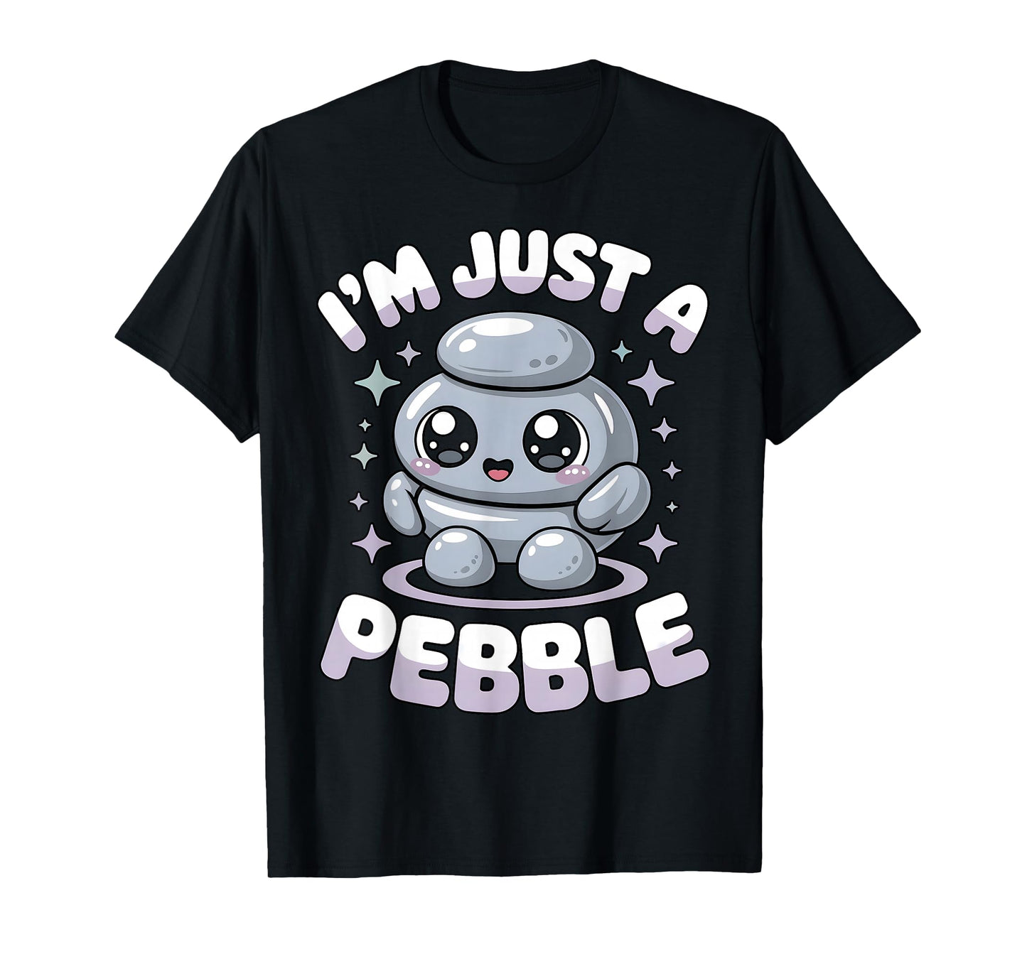 I’m Just a Pebble Cute Funny Rock Collector T-Shirt