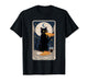 Pizza Lover Cat Tarot Card Funny cat Eating Pizza Art T-Shirt
