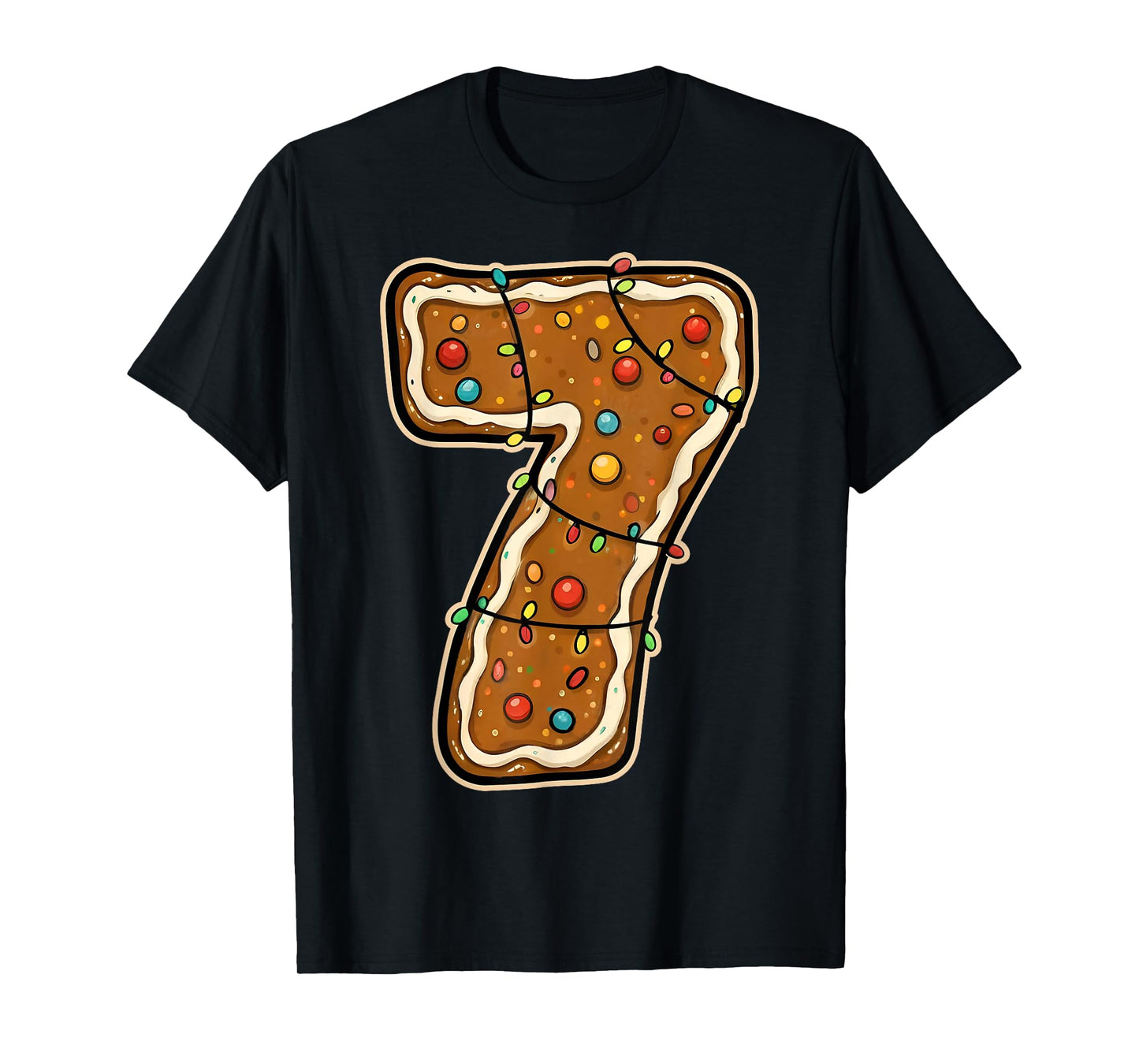 Fun Six Seven 6 7 Meme Design Christmas for Men Women Kids T-Shirt