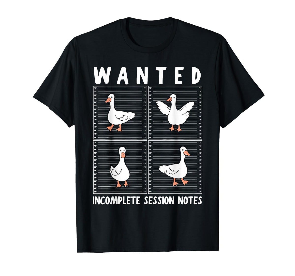 Want Incomplete Session Notes Silly Goose ABA RBT Therapy T-Shirt