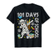 100 Days of School Dabbing Dalmatian Dog Teachers Boys Kids T-Shirt