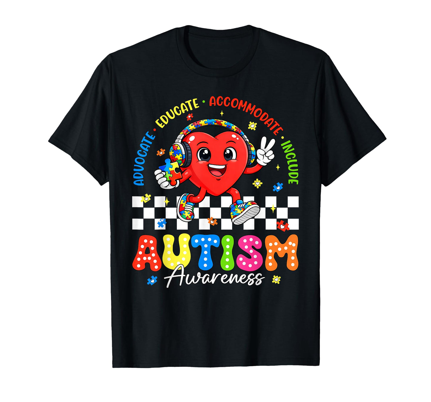 Advocate Inclusion Special Education Autism Awareness Boys T-Shirt