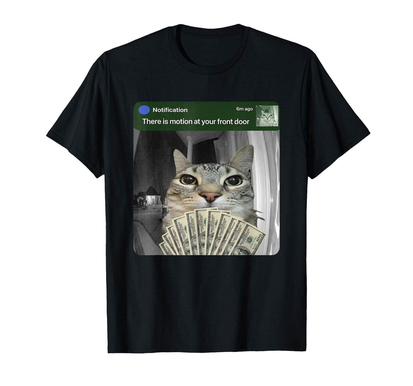 Ring Cat with Motion Meme T-Shirt