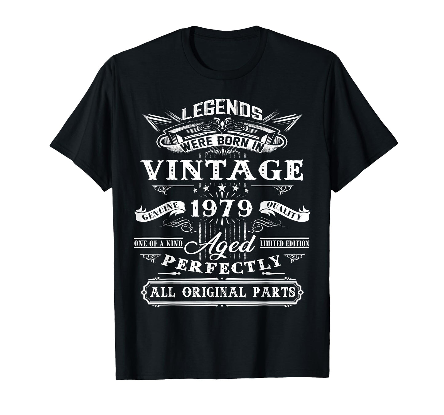 47th Birthday Gift Legend Born in 1979 47 for Years Old T-Shirt