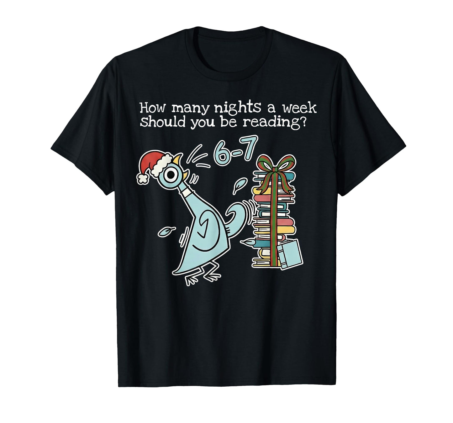 How Many Nights A Week Should You Be Reading 6-7 Teacher Kid T-Shirt