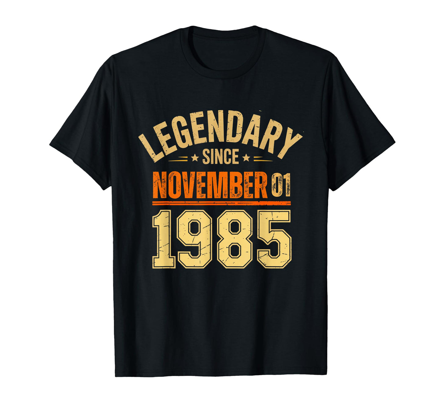 Legendary Since November 01 1985 Retro Vintage Birthday 80s T-Shirt
