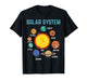 Solar System Sun Planets Galaxy Astronomy Men Women Kids T-Shirt