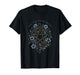 Hex The Patriarchy - Witchcore with Pentacle & Blue Flowers T-Shirt