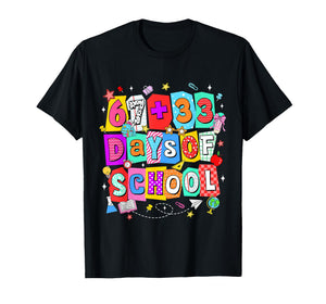 Happy 67 33 Days of School 100th Day of School Teachers Kids T-Shirt