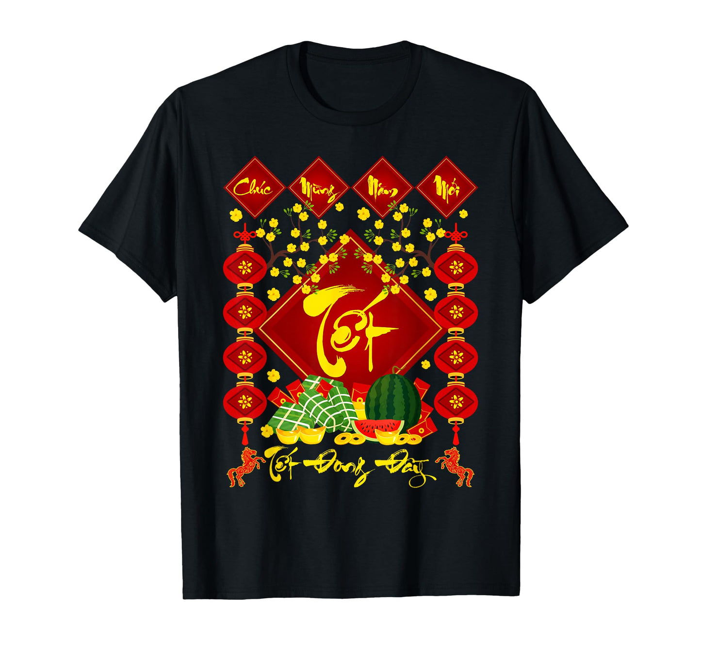 TET Dong Day Chuc Mung NAM Moi 2026 Vietnamese New Year 2026 T-Shirt