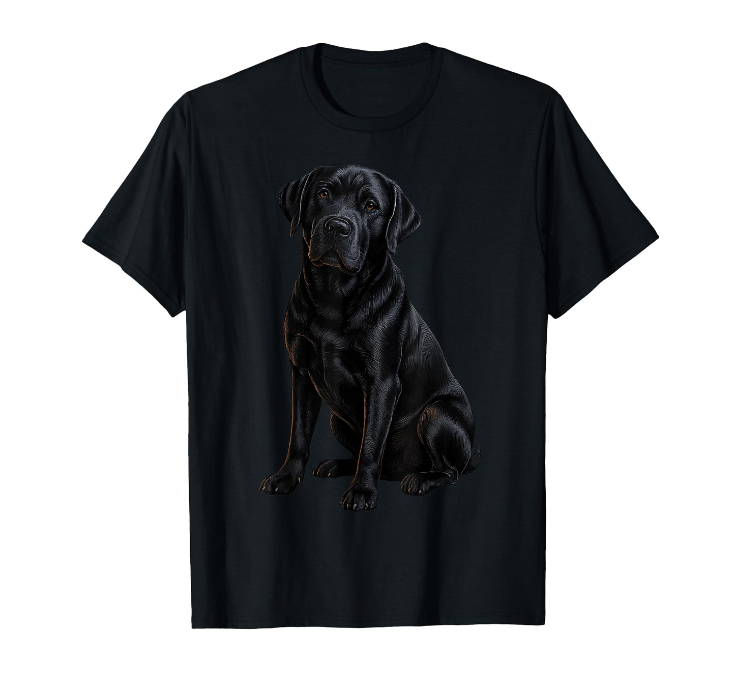 Black Lab Mom and Dad Labrador Retriever Dog T-Shirt