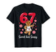Cute Gingerbread Girl 67 Red Bubble Letters Peppermint T-Shirt