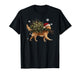 Funny Golden Retriever Dog Christmas Tree Pet Lover Xmas T-Shirt