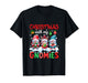 Christmas with My Gnomies Three Gnomes Candy Canes Xmas Box T-Shirt