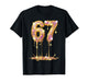 67 Drip Gold Diamond Six Seven Meme 6-7 Dripping 6 7 T-Shirt