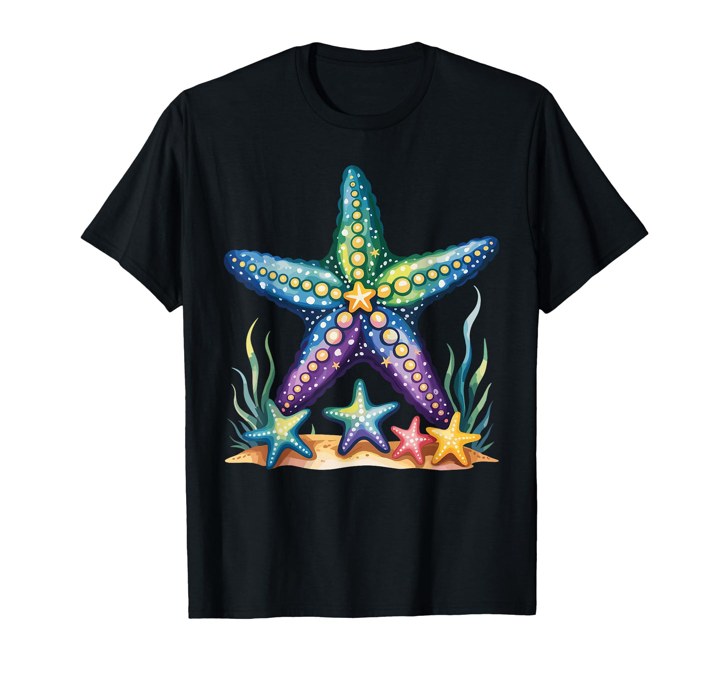 Funny Starfish Art for Men Women Boys Girls Starfish Lover T-Shirt