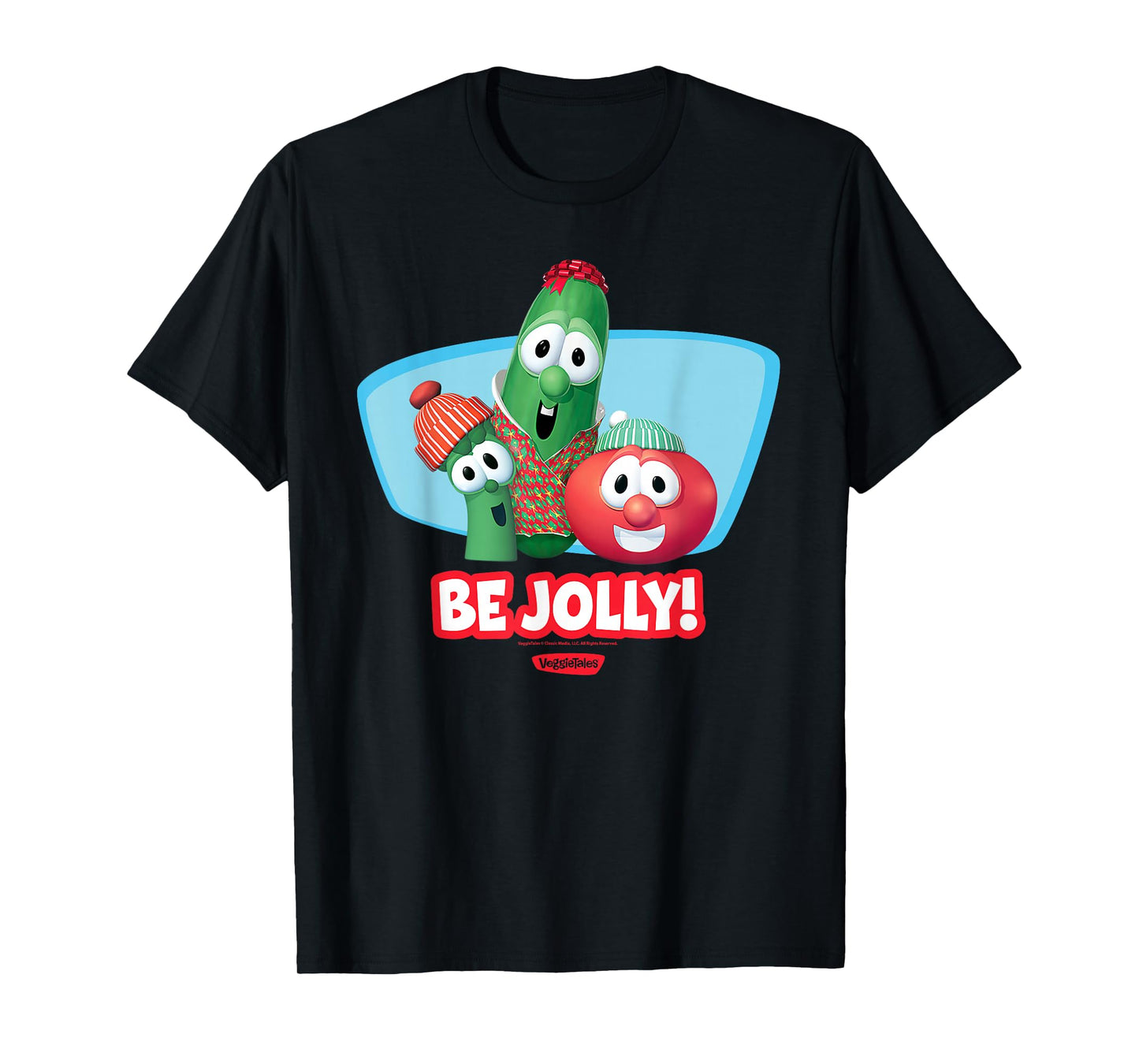VeggieTales Be Jolly Christmas Carolers T-Shirt
