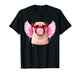 Retro Cupid Valentine Dog Valentines Love Hearts Cute Pug T-Shirt