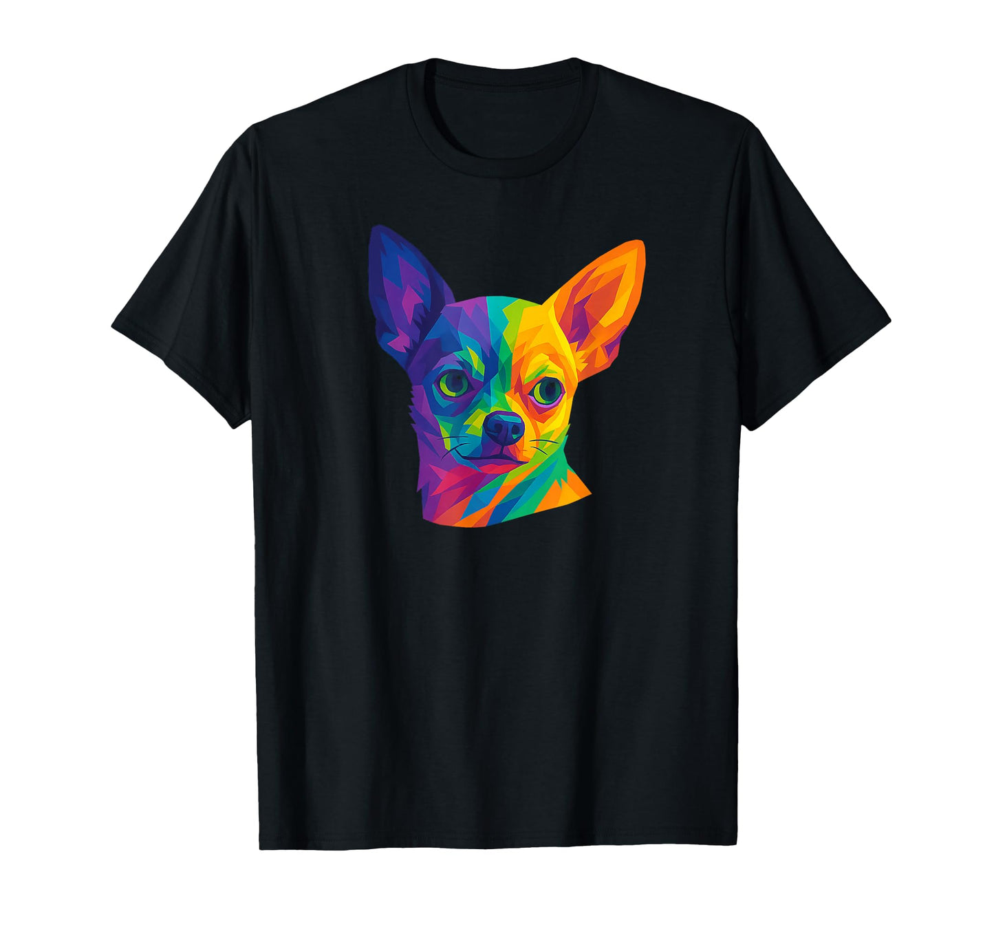 Chihuahua Pop Art Portrait for Dog Owners T-Shirt