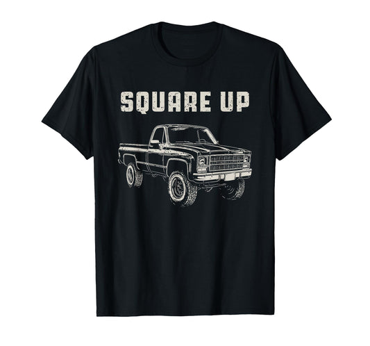 Square Up Squarebody Truck T-Shirt