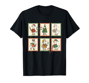Christmas Goose Funny Nurse RN Festive Holiday Men Women T-Shirt