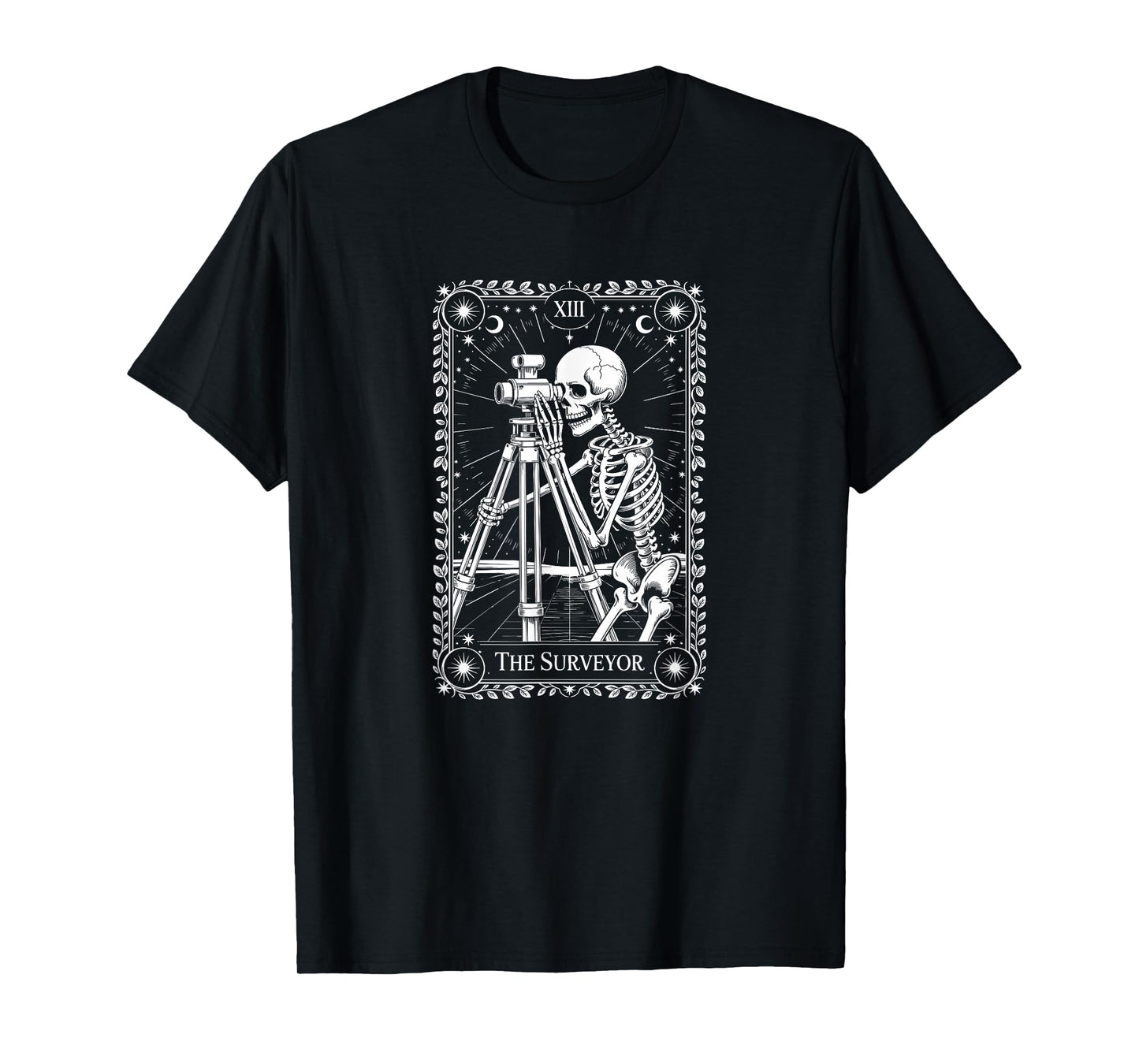 The Surveyor Tarot Card, Surveying Engineer T-Shirt