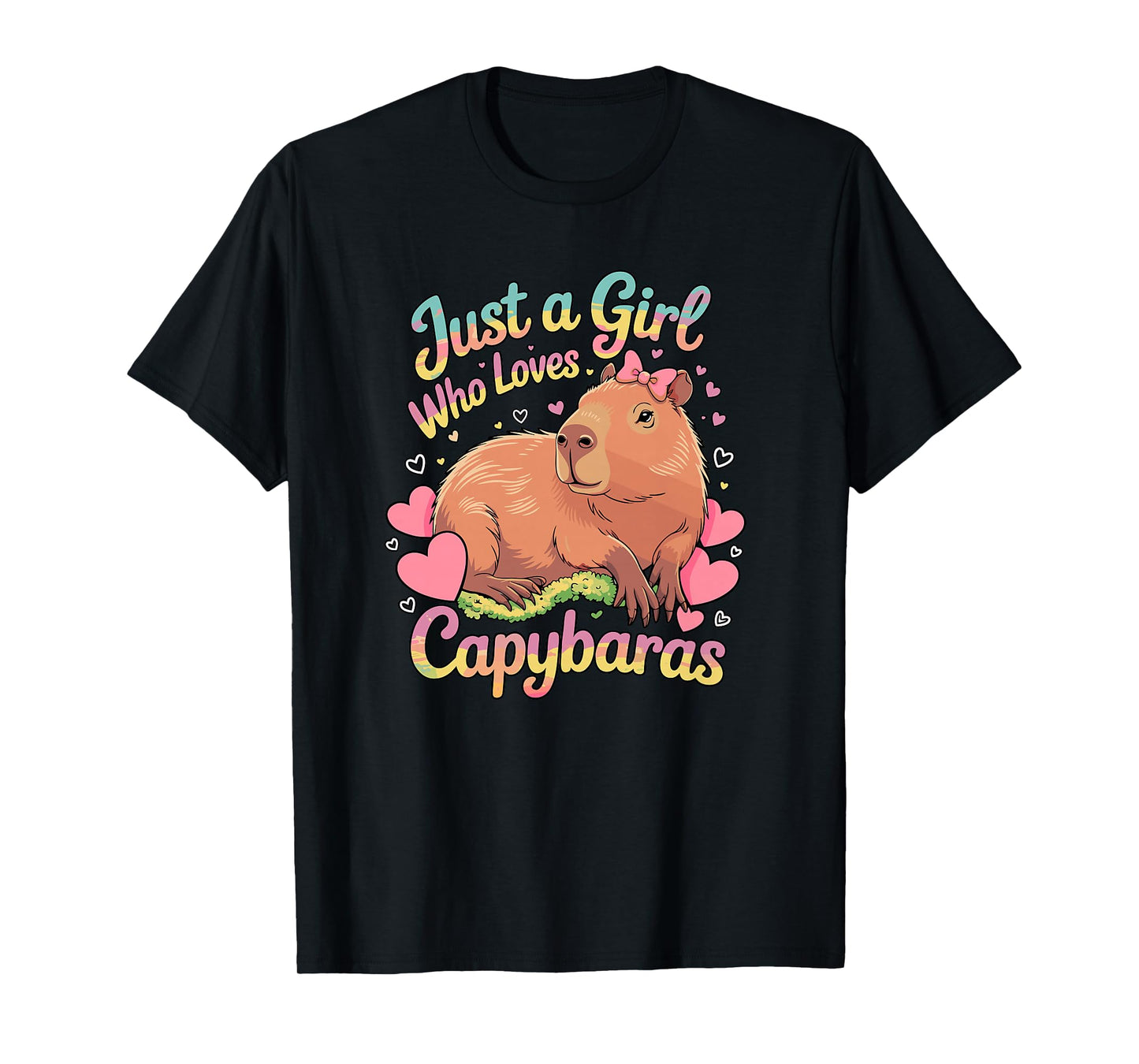 Just a Girl who Loves Capybaras T-Shirt