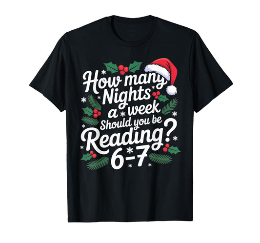 Reading 67 Meme English Teacher Funny 67 Christmas T-Shirt