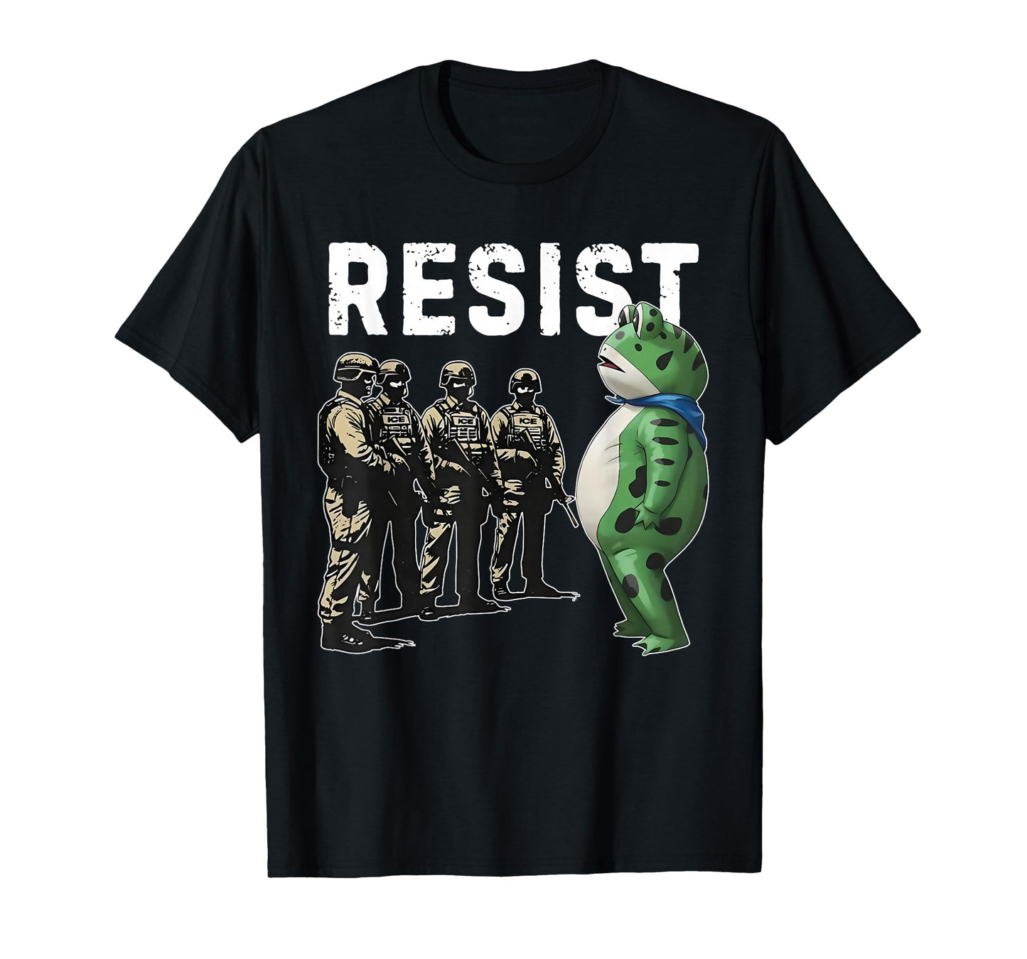 Portland Frog Resist Protest T-Shirt