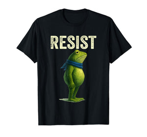 Resist Frog Portland Frog Protest T-Shirt
