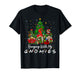 Hanging with My Gnomies Funny Xmas Gnome Friend Christmas T-Shirt