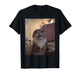 Y2K Freaky Cat Meme Retro Vintage Aesthetic Brainrot T-Shirt