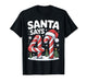 Santa Says 41 Four One Meme Christmas Gen Alpha Boys Girls T-Shirt