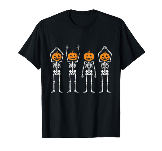 Funny O-H-I-O State Skeleton Ohio Vintage Halloween T-Shirt