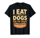 I Eat Hot Dogs for The Shape Funny Hotdog T-Shirt