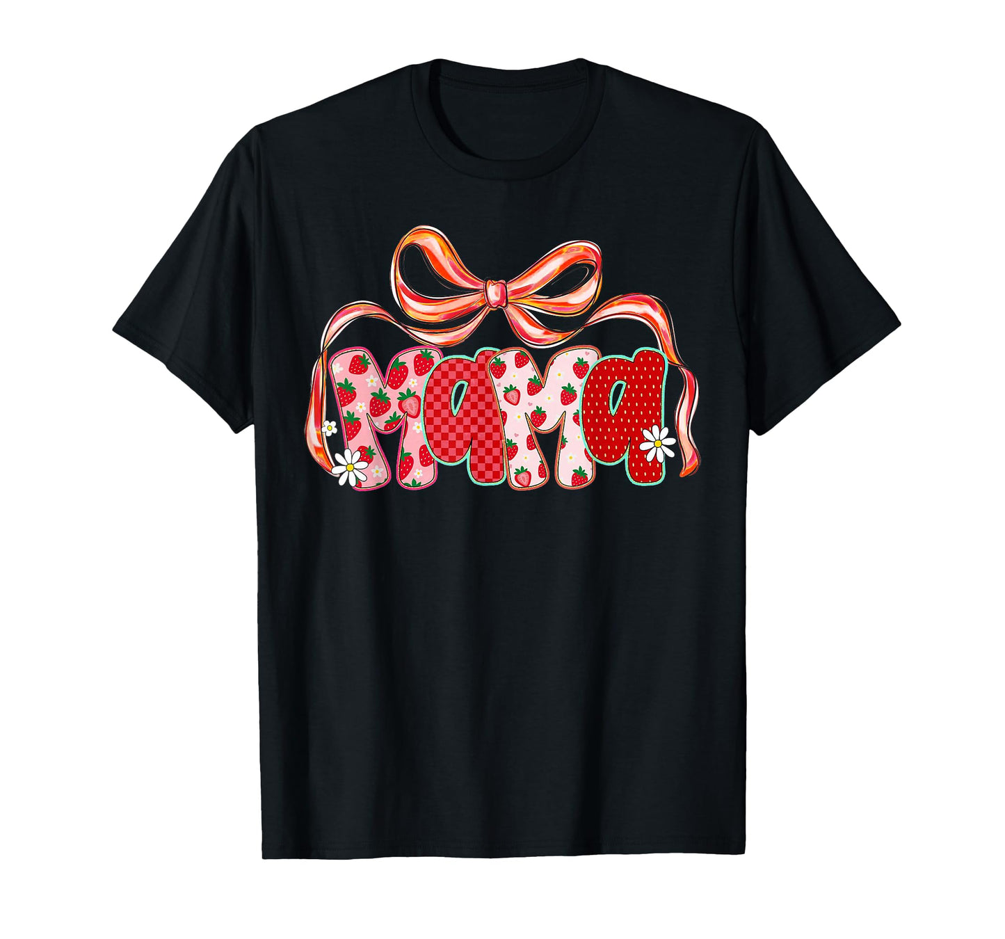 Mama of The Berry First Birthday of Girl Strawberry Mom T-Shirt
