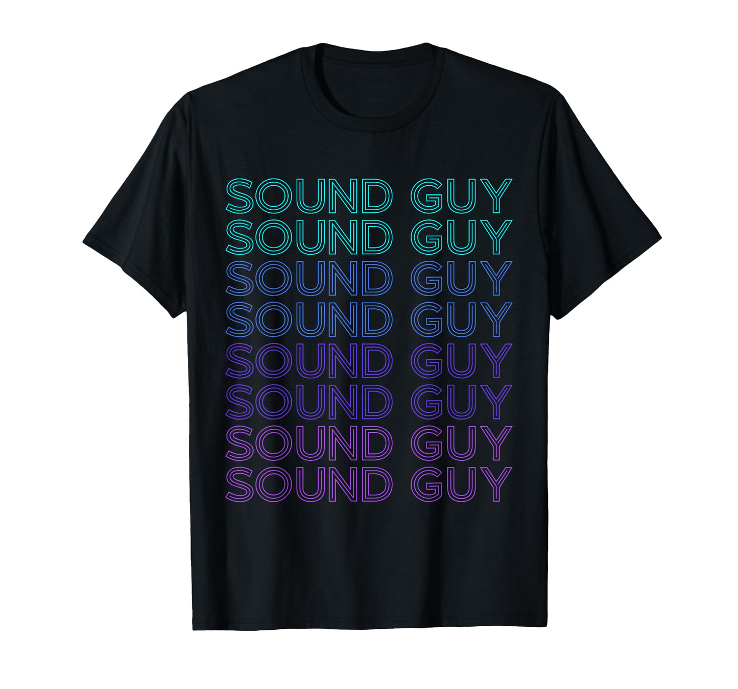 Sound Guy Sound Engineer Retro Audio Engineer T-Shirt