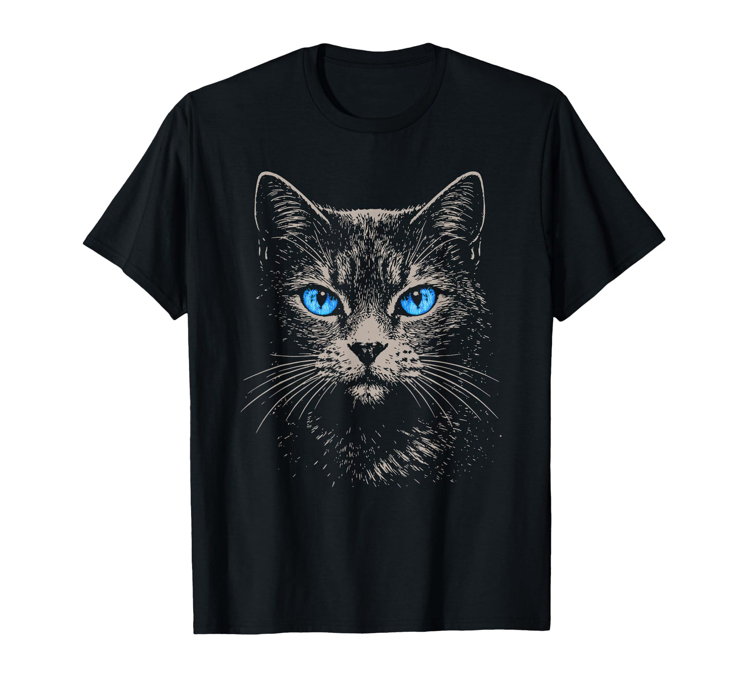 Funny Vintage Grunge Style Cat Art Retro Cat Lover Pet Cat T-Shirt