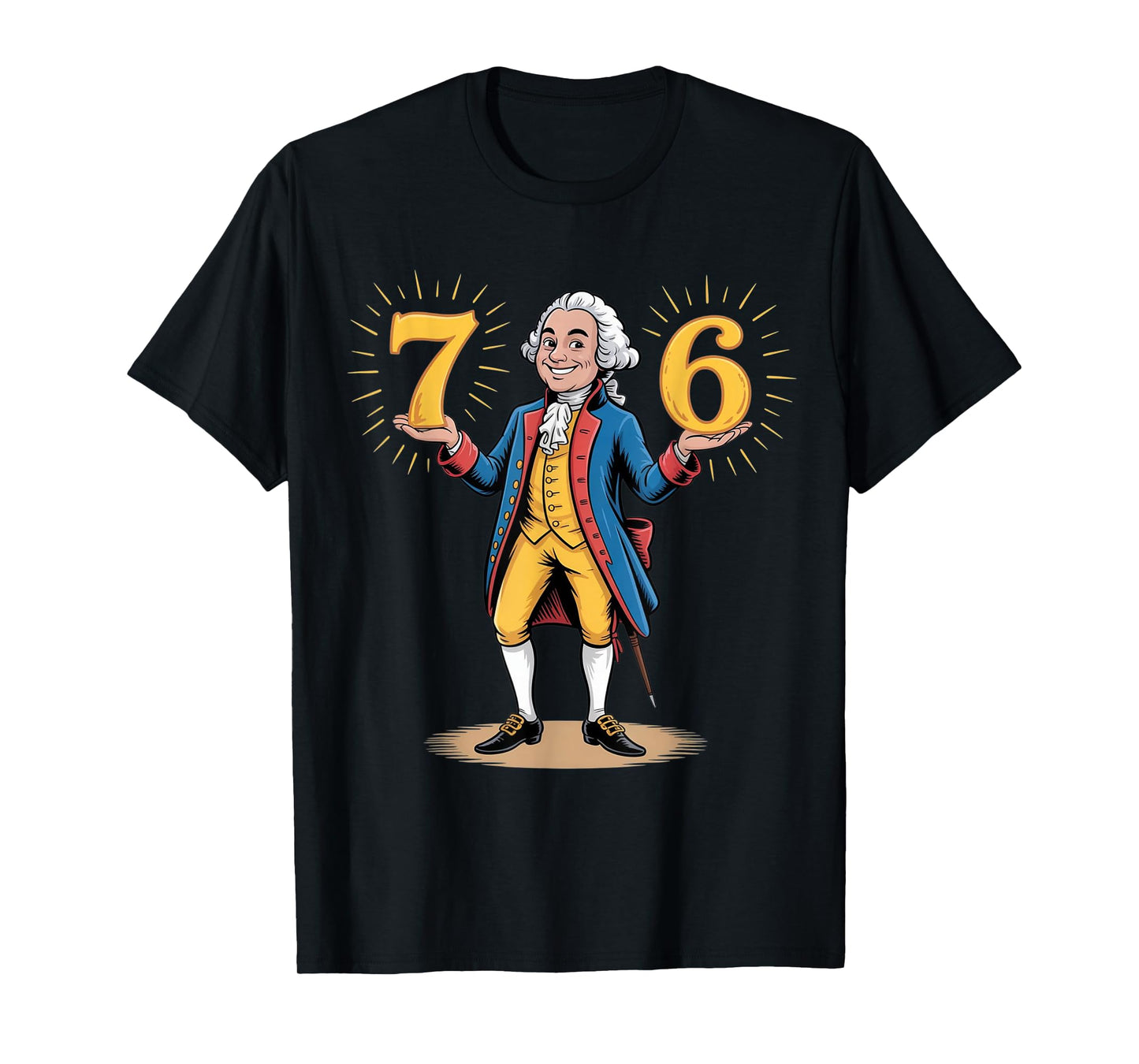6-7 7-6 George Washington Seven Six T-Shirt