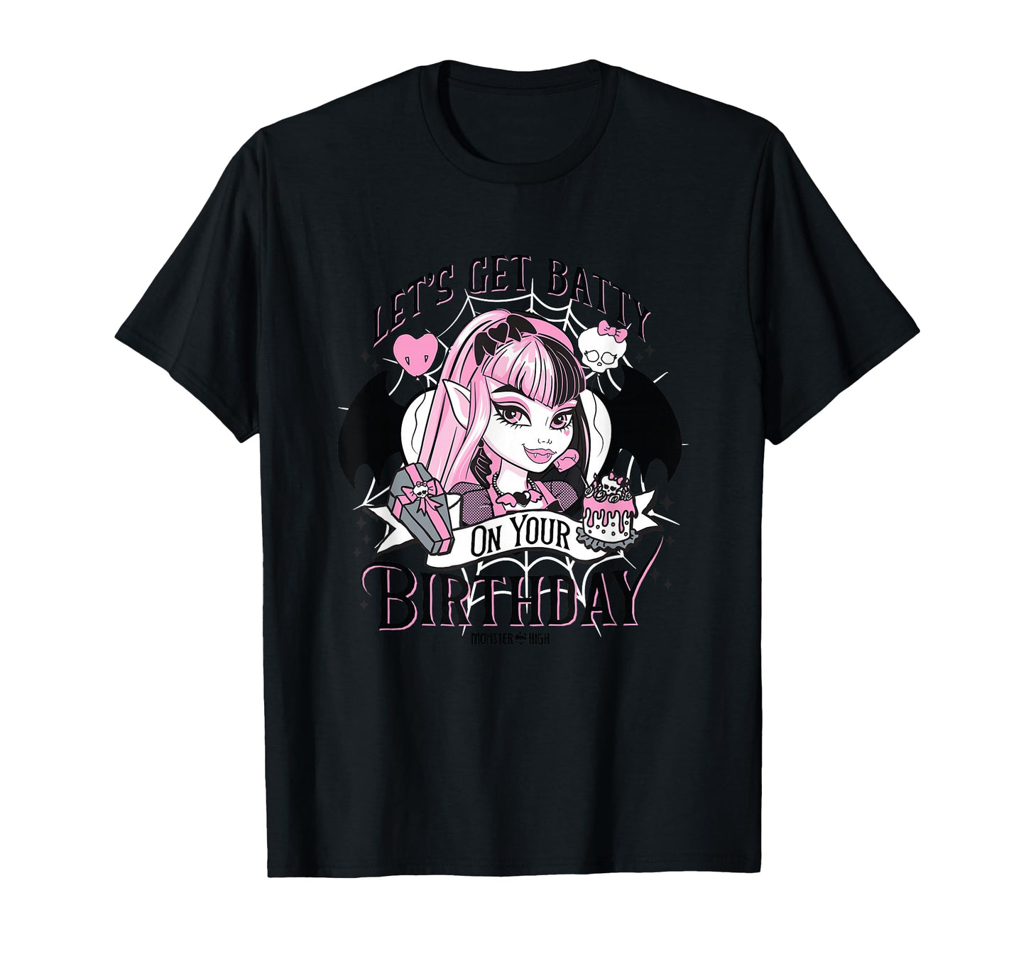 Monster High Let's Get Batty on Your Birthday T-Shirt