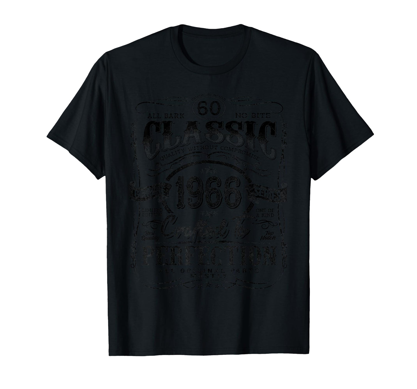 Vintage 1966 Limited Edition Shirt 60 Year Old 60th Birthday T-Shirt