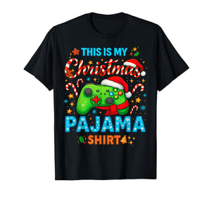 This is My Christmas Pajama Video Game Gamer Boys Teens T-Shirt