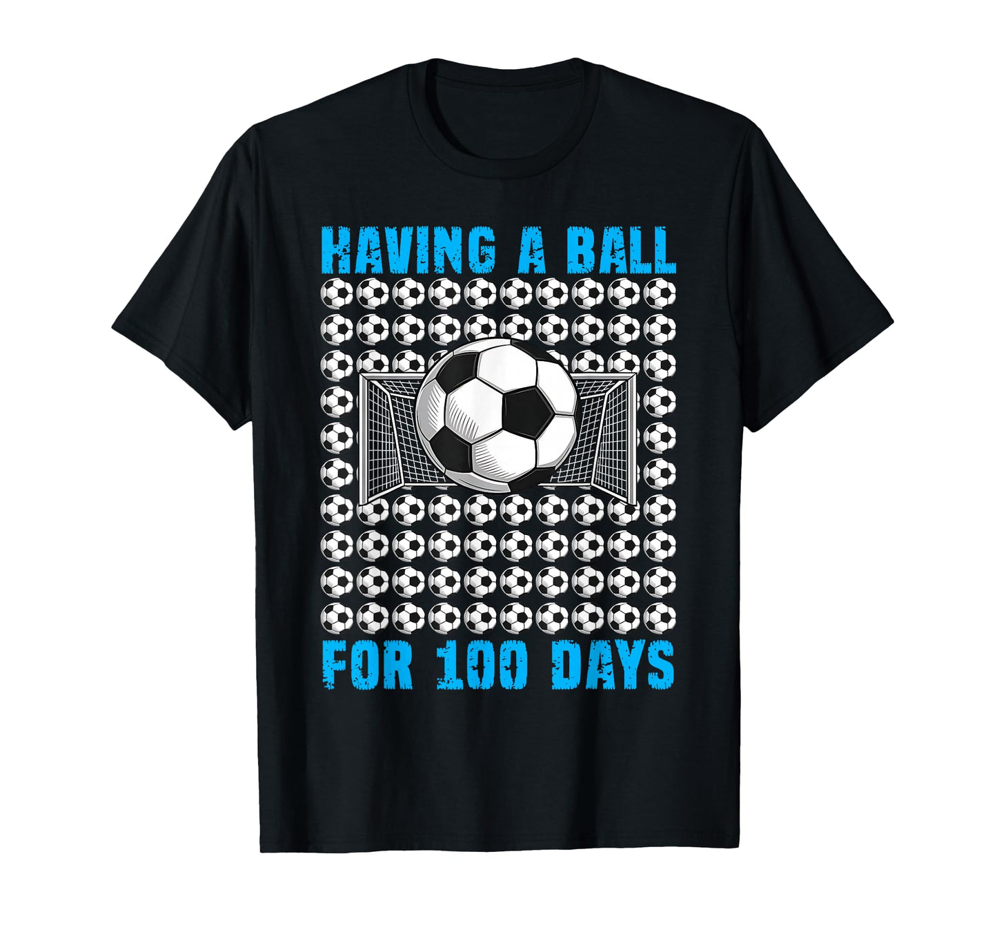 Having a Ball for 100 Days of School Soccer 100th Day Boys T-Shirt